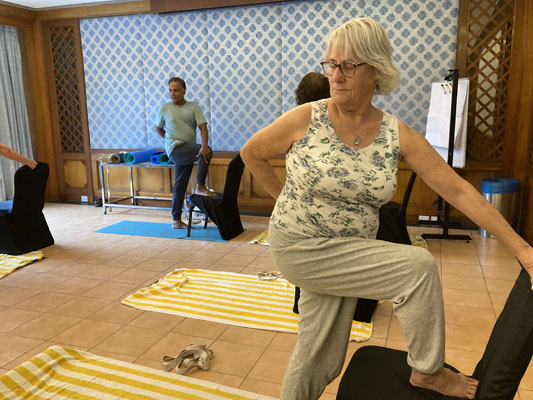 Susan Exercising